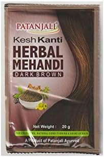 Kesh Kanti Herbal Mehandi Dark Brown 20gm each (pack of 5)