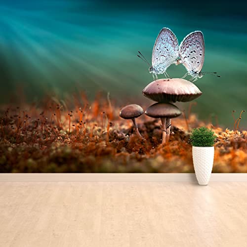 Papier peint moderne haut de gamme Tulup motif papillons 416x254cm - 6