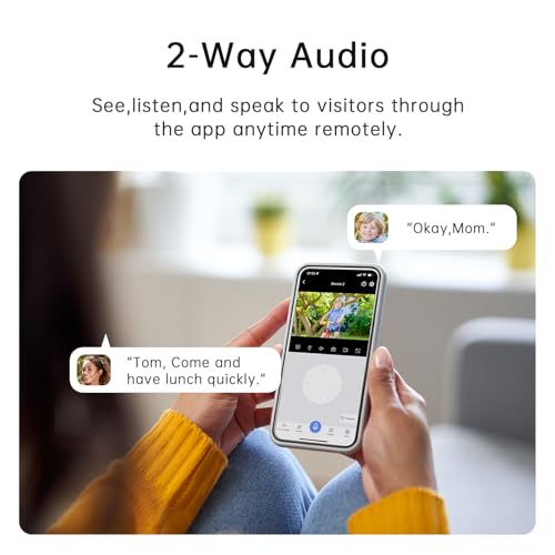Light Bulb Security Camera 2 Packs, 5G&2.4GHz 2K Security Cameras Wireless Outdoor 360° PTZ Cameras for Home Security with Color Night Vision, 2 Way Talk, AI Human Detection, Screw in Light Socket thumbnail 8