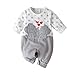 FRAUIT Body Neonati Cotone Maniche Lunghe Tutine Neonato Divertenti Manica Lunga Festa del papà Pagliaccetto Tutina Jumpsuit Neonata Ragazze Ragazzi Infantile