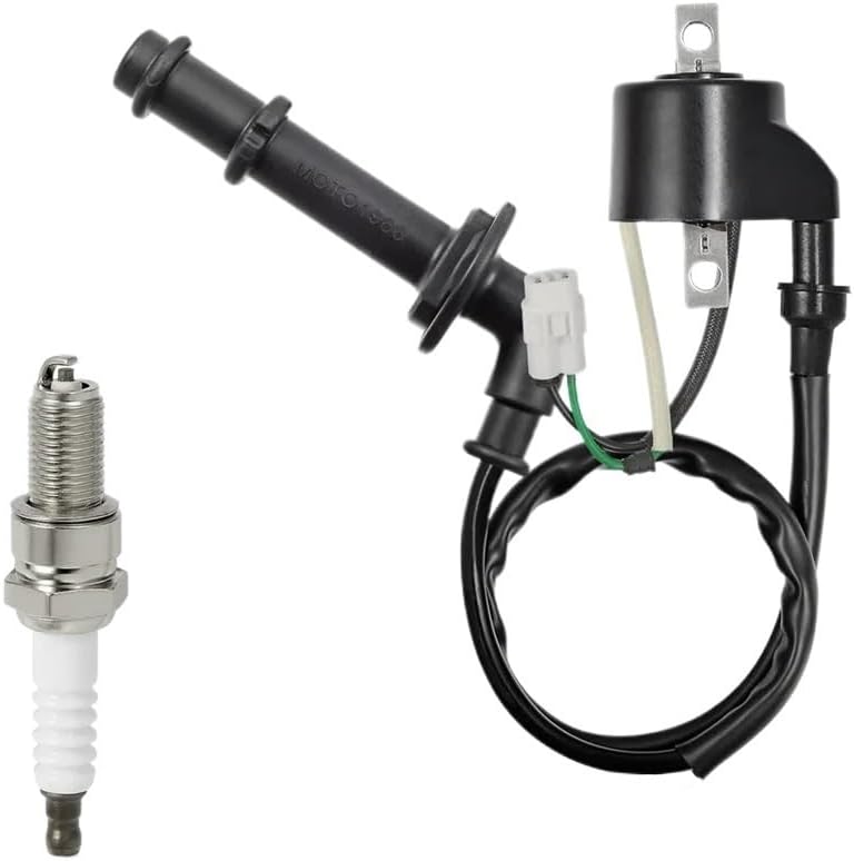 Repair Parts Fit For Ignition Coil Pack And Plug Cap 450 LTR450 2006-2009 RMZ 450 RM-Z450 L0/L1/K8/K9 2005-2012