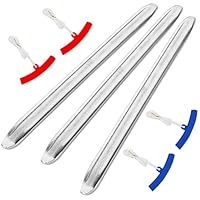weiclianhp 3 Stück 30 cm Montierhebel mit 4 Felgenschützern, Reifenmontierhebel Montiereisen Reifen Montier Werkzeug für Motorrad, Fahrrad, Auto