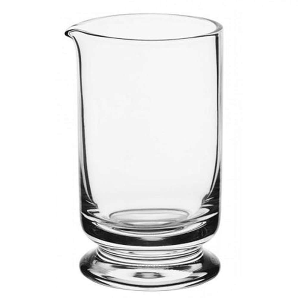 Cork & Mill Set Bicchiere Mixer In Cristallo 680 Ml – 9 Pezzi Per Cocktail Old Fashioned, Accessori Barista In Acciaio Inox