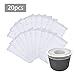 Produktbild dewdropy Filterbecken Skimmer Socken Nylon Poolfilter Socken Für Körbe Und Skimmer, Weiß, Körbe Nicht Enthalten