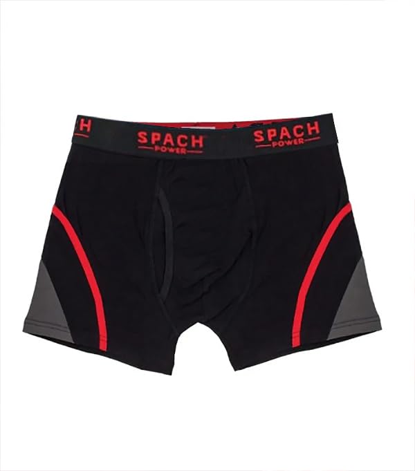 Men's Two Toned Comfort Stretch Boxer Brief Breathable Underwear Pack of 124