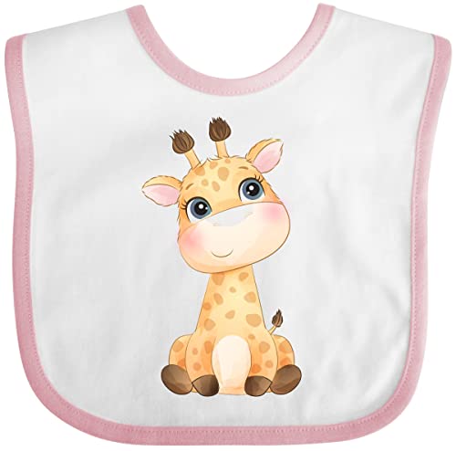 inktastic Baby Giraffe Baby Bib