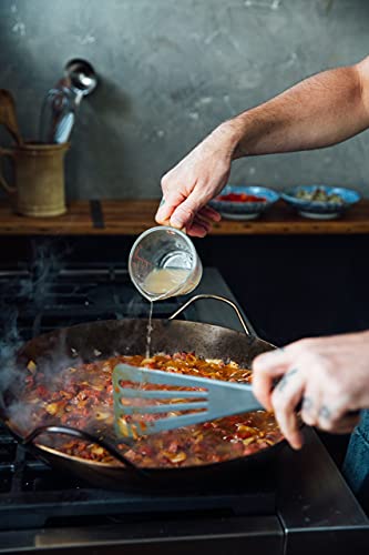 Matfer Bourgeat Black Carbon Steel Paella Pan, 15 3/4" - Thumbnail 6