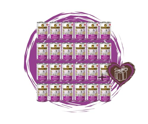 Wolfsblut Vetline Hundefutter - RENAL, 24x395g - Sparbundel, Sparpaket - inklusive Warnicks Tierfutterservice Hundesnack Goodie