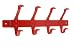 SmartHook ColorZ Garment Friendly Hook Rail - Signal Red