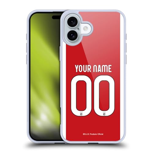 Coque iPhone 16 Plus S.L. Benfica personnalisable en gel protection militaire Head Case Designs