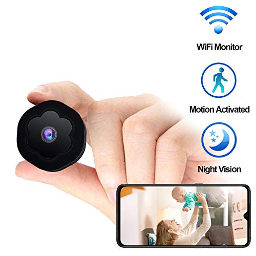 Mini Spy Camera WiFi Hidden Camera Wireless HD 1080P Monitor for Home Security