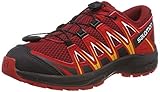 Revestimiento: Sintético Salomon XA Pro 3D J, Zapatillas de Deporte Unisex Niños, Rojo (Dahlia/Barbados Cherry/Spectra Yellow), 37 EU