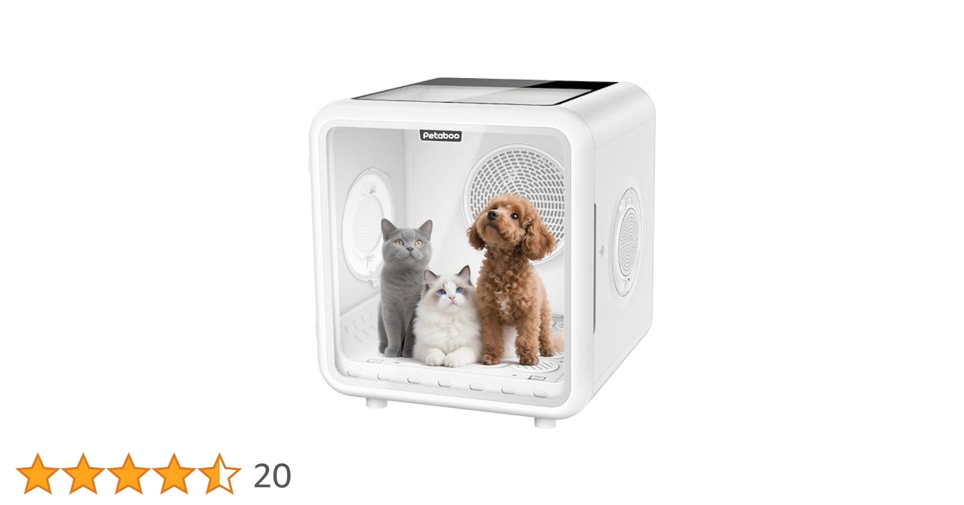 ✨大特価✨ペットドライルーム 72L大容量 ペット 犬 猫 ドライヤー 乾燥 Amazon | AIRROBO ペットドライルーム 72L大容量 ペット 犬 猫