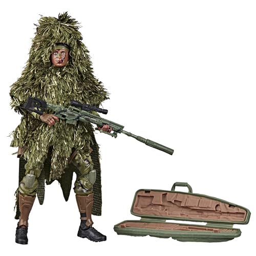 G.I. Joe Classified Series 60th Anniversary Action Marine - Sniper, Collectible 6 Inch Action Figure with Ghillie Suit and 19 Accessories image 12
