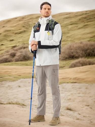 Image of TOPLOT Men's Cargo Pant | Straight Fit Design | Multiple Utility Pockets for Storage | Durable Construction with Comfortable Wear | Functional Everyday Style | Perfect for Casual & Outdoor (5216)