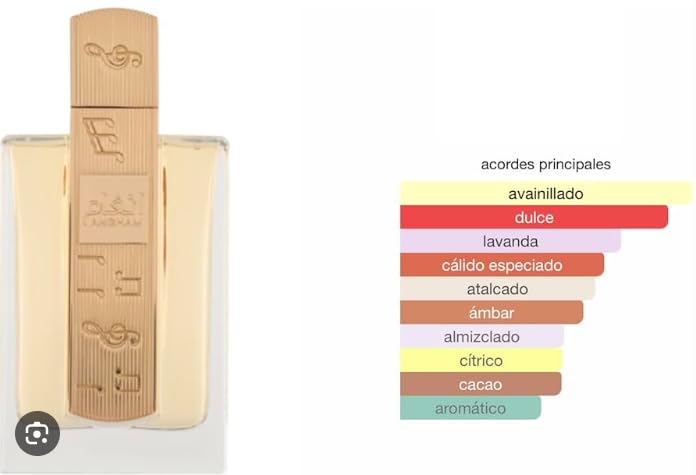 Angham Eau de Parfum 100 ml Unisex – Perfume Dulce Avainillado con Lavanda, Cacao y Ámbar – Fragancia Elegante y de Larga Duración