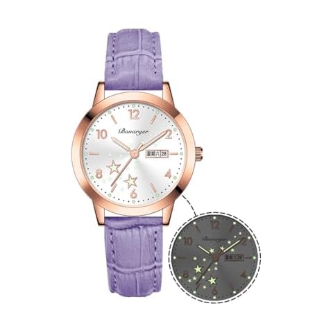 BESTKANG Women's Casual Wrist Watch Cover