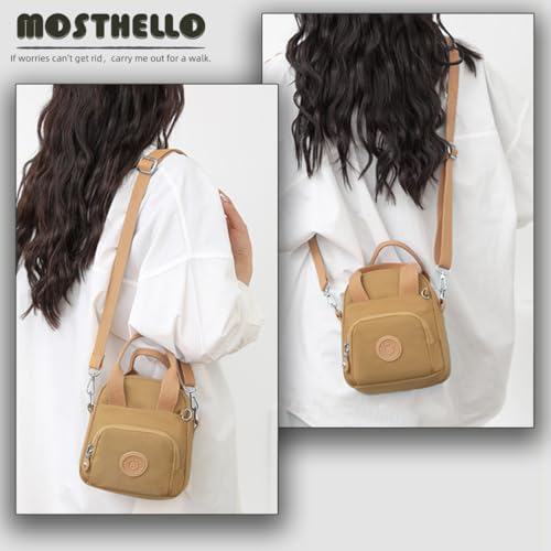 Women's Shoulder Bag, Multi-compartment Tote, Nylon Crossbody Bag, Casual Commuter Bag2