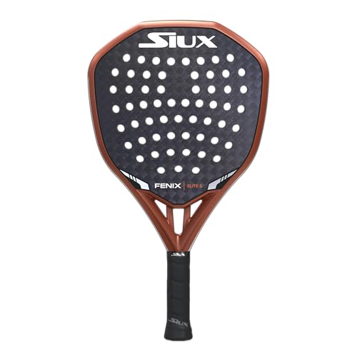 Siux - Pá de padel Fenix Elite 5 nível avançado forma diamante - para jogadores ofensivos