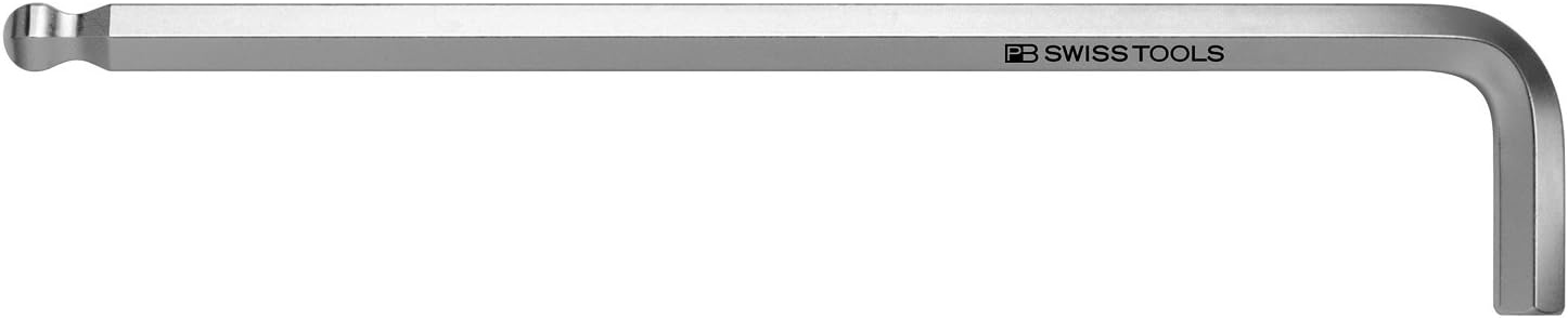 PB Swiss Tools 19mm Ball Point Hex Key L-wrench, long-type, chrome-plated