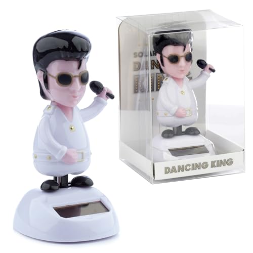Puckator FF45 Figurine Fleur Solaire Elvis 6 x 5 x 10 cm, Unique