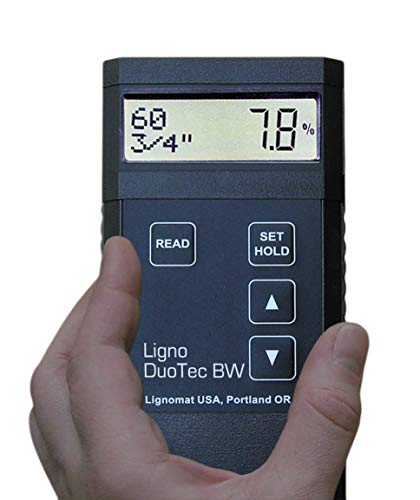 Lignomat BW Dual-depth Pinless Moisture Meter with RH Capabilities