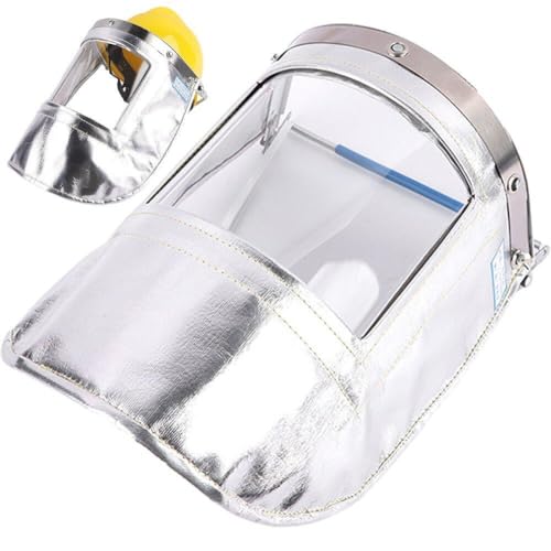 Casque de proximité pour pompier avec bouclier de feu transparent et isolation aluminium