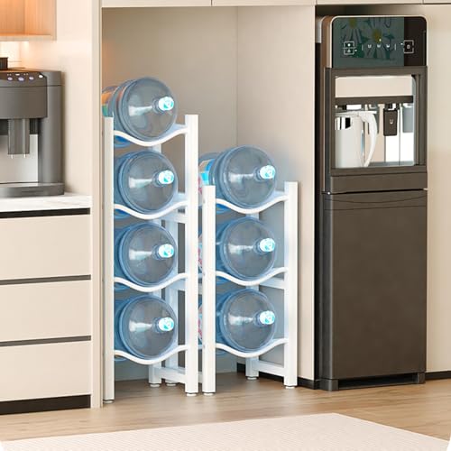 Étagère à snacks robuste avec porte-bouteilles en métal stable - 6