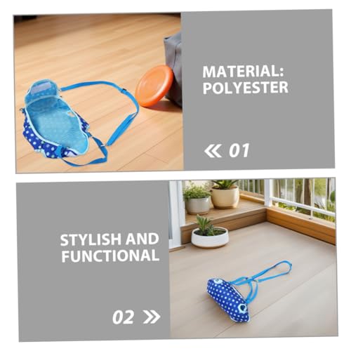 Bolsa de paseo para mascotas con correa ajustable que reduce la carga en tus hombros 4