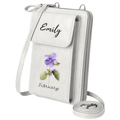 Image of KUKOO Small Crossbody Bags for Women PU Leather Cell Phone Purse Wallet with Credit Card Slots