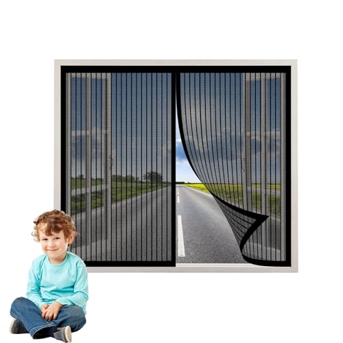 Zanzariera Magnetica per Finestre 45 x 200 cm Porta Magnetica