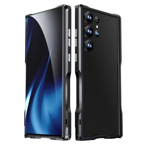 Coque en alliage d'aluminium de luxe antichoc pour Samsung Galaxy S25 Ultra