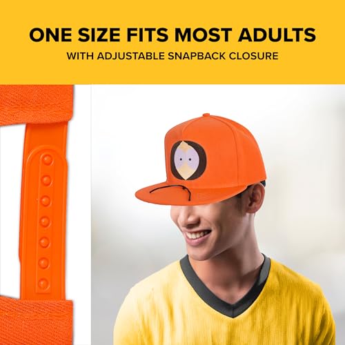 Casquette South Park Concept One snapback ajustable noire et rouge - 4