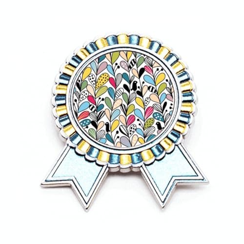 Broche cœur Winner Award en métal taille M idéale pour personnaliser vos vestes