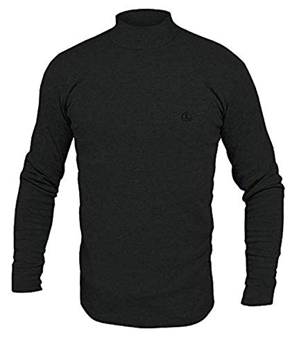 Navigare Lupetto Uomo Cotone Interlock Vari Colori e Taglie Art.115 (Nero - 7 / XXL)