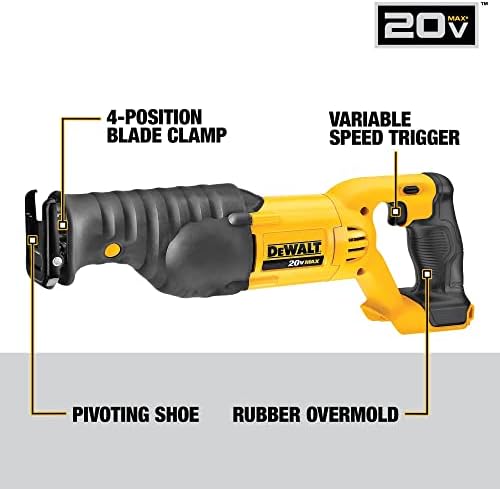 DeWalt DCS380B Reciprocating Saw - Image 1