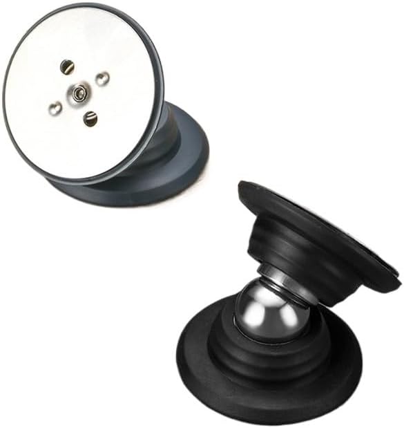 Silicone Door Stops Stainless Steel Magnetic Non Punch Door Stopper Wall Mounted Door Holder Furniture Hardware(White)