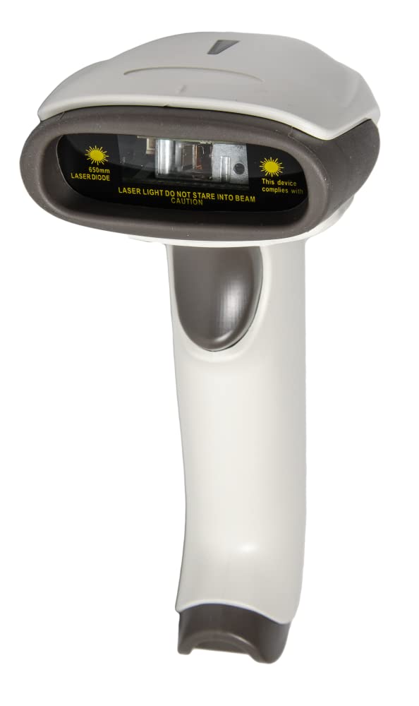 Wireless Barcode Scanner with Bluetooth, Handheld Scanning, 200 Scans per Second, Operating up to 10 Meters, White Housing, HDWR HD72 - Image 3