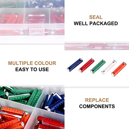 Wobekuy - Set di 200 fusibili in ceramica