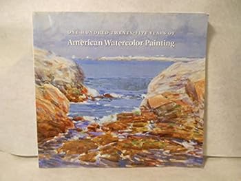 Paperback One hundred twenty-five years of American watercolor painting Book