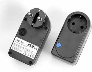 AUTH Netzfilter Universal-Breitband, Zwischenstecker (6 A, 10 kHz - 200 MHz, anthrazit)
