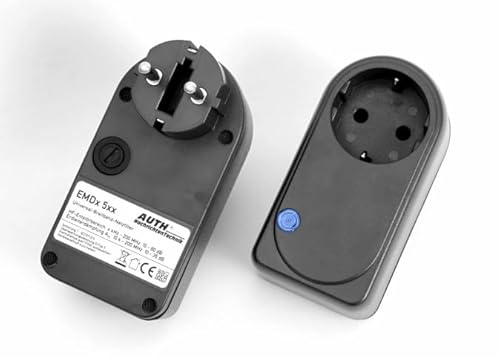 AUTH Netzfilter Universal-Breitband, Zwischenstecker (6 A, 10 kHz - 200 MHz, anthrazit)