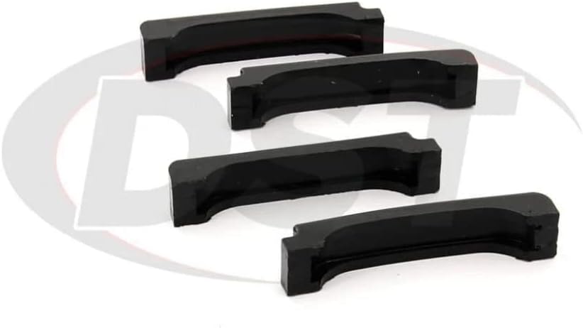 Pro-thane Block Radiator Insolators For Chevy V30 1987 | Black GM | Big | 7-1712-BL