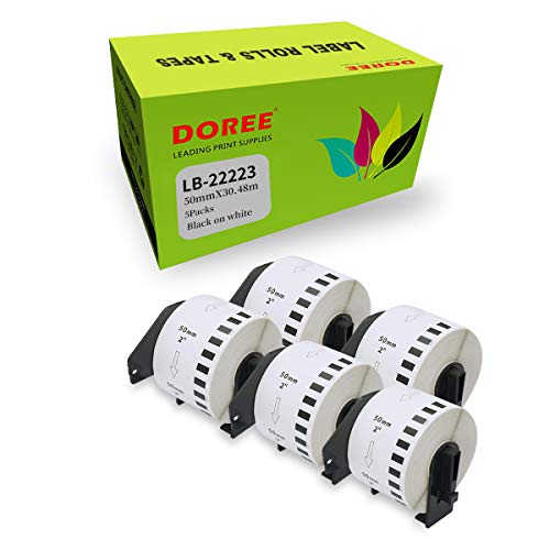 DK-22223 étiquettes pour classer les dossiers professionnels sur QL-570
