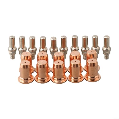 Lot de 20 têtes d'électrode de découpe plasma de taille 0 9 mm compatibles avec Forney