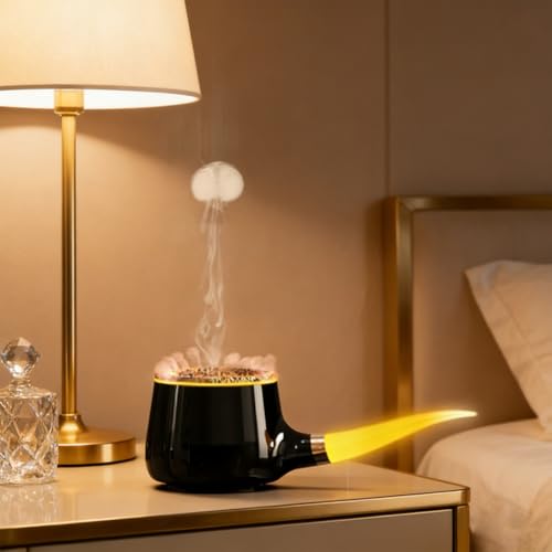 Difusor de Aromas Eléctrico Eminchu con Diseño de Anillo de Humo miniatura 5