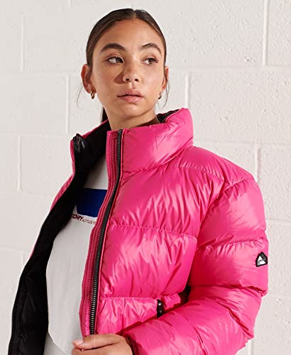 Superdry Alpine Luxe Down kurtka damska, Cabaret Pink