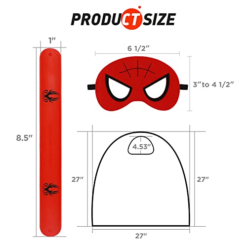 Riorand Superhero Capes For Kids Set Superhero Toys For Boys Girls Party Supplies Christmas Halloween Gifts #TOP1