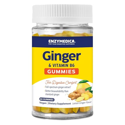 Enzymedica Ginger & Vitamin B6 Gummies