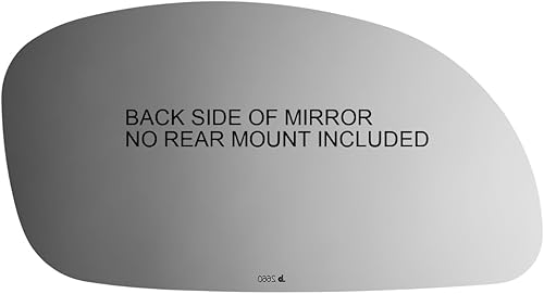 Miniatura 2 de Se adapta a 96-00 HY Elantra Espejo de Cristal Izquierdo (Lens Solamente) con Adhesivo